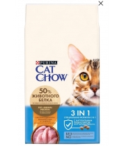 Сухой корм для кошек Cat Chow 3 в 1 400 г фото