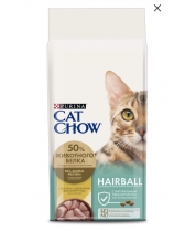 Сухой корм для кошек Cat Chow Hairball control фото