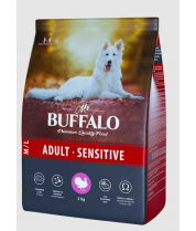 Сухой корм Mr. Buffalo Sensitive с индейкой для взрослых собак всех пород с чувствительным пищеварением фото