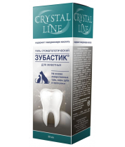 CRYSTAL LINE ЗУБАСТИК гель стоматологический для животных, 30 мл фото