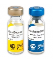 Вакцина двухкомпонентная для собак Эурикан DHPPi+L 1 доза фото