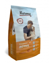 Cухой корм для собак средних и крупных пород старше 1 года Karmy Active Medium & Maxi с индейкой 15 кг фото