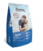 Cухой корм для собак крупных пород старше 1 года Karmy Maxi Adult с индейкой фото
