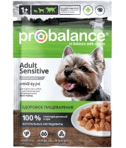 Консервированный корм для собак с чувствительным пищеварением Probalance Sensitive фото