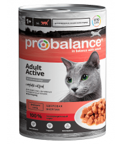 Консервированный корм для кошек ProBalance Active для активных кошек фото