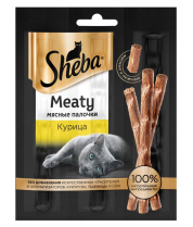 Лакомство для кошек Sheba Meaty палочки из курицы 12 г фото