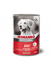 Консерва для собак Morando Professional 400г кусочки говядины фото