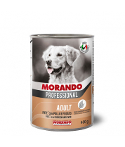 Консерва для собак Morando Professional 400г паштет с курицей и печенью фото