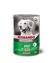 Консерва для собак Morando Professional 400г паштет с телятиной фото