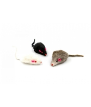 Игрушки Уют Мышь-погремушка, натуральный мех, 5 см 1*25 ИУ213 фото