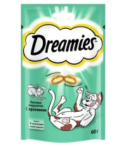 Лакомство для кошек Dreamies подушечки с кроликом 60 г фото