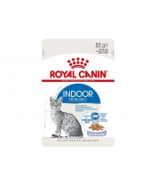 Royal Canin Indoor Sterilized Консервированный корм для домашних кошек (в желе) фото