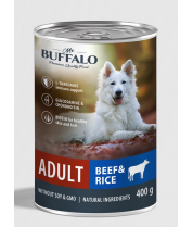 Консерва для собак Mr.Buffalo B402 ADULT с говядиной и рисом 400 г фото