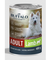 Консерва для собак Mr.Buffalo B404 ADULT с ягненком 400 г фото