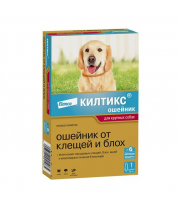 Килтикс® ошейник от клещей и блох для собак крупных пород фото