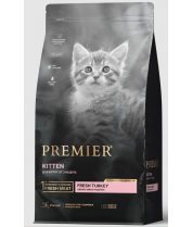 Сухой корм Premier для котят KITTEN Cat Turkey с индейкой 400 г фото