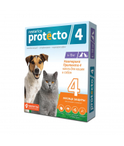 Neoterica Protecto капли для кошек и собак 4-10кг. фото